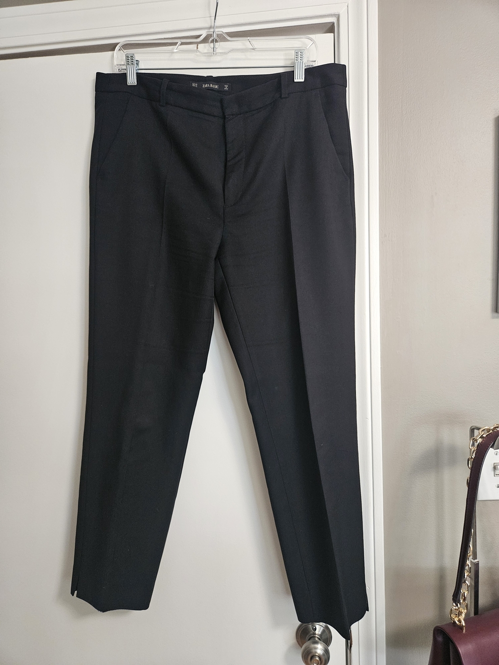 ZARA Basics Cropped Slim Fit Pants Size 12 (EUR: 44)